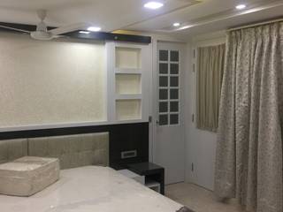 Nalanda crown (Appt.), Kathkarma Interior Designers & Space planners Kathkarma Interior Designers & Space planners Bedroom