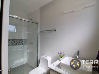 CASA PUNTARENA 1, DIDAH MR CONSTRUCTORA DIDAH MR CONSTRUCTORA Minimalist style bathroom