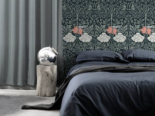 'Morris Dream' Bedroom wallpaper by Young & Battaglia, Mineheart Mineheart Murs & Sols originaux