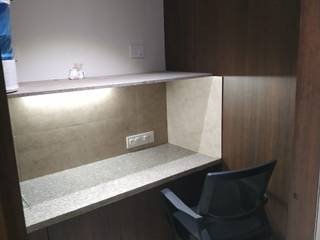 BHADRESHBHAI KHAMAR KEGAN(office interior) , 'A' DESIGN ASSOCIATES 'A' DESIGN ASSOCIATES Ticari alanlar