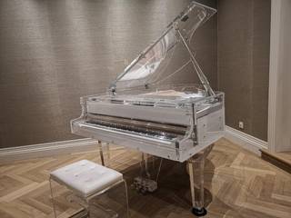 Crystal Self-playing Grand Piano, Tesoro Nero Piano Company Tesoro Nero Piano Company Other spaces