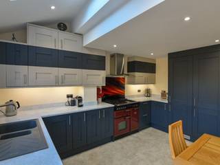 Modern Shaker Kitchen, Two-Tone Design - Phase 3 Kitchens, Phase 3 Kitchens Phase 3 Kitchens Cocinas integrales