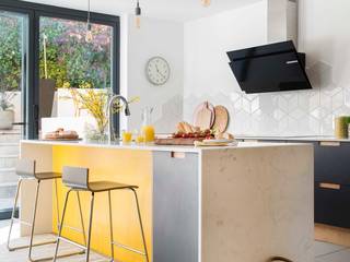 Balcombe, Sussex Kitchen - Custom Birch Ply & Formica Kitchen, Matt Antrobus Design Matt Antrobus Design