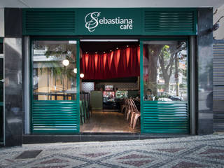 SEBASTIANA CAFÉ, Mutabile Arquitetura Mutabile Arquitetura Ruang Komersial