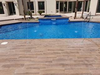 Albercas, modernas remodelacion, Constructora Piscinas Alex Constructora Piscinas Alex สระว่ายน้ำ