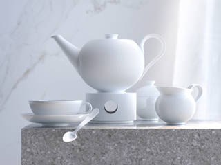 MY CHINA! from SIEGER by FÜRSTENBERG, sieger design GmbH & Co. KG sieger design GmbH & Co. KG Modern dining room Porcelain