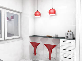 COZINHA , Eduardo Coelho Arquitecto Eduardo Coelho Arquitecto Small kitchens Ceramic