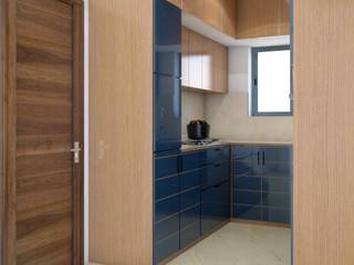 3 BHK spacious home at Vertex Panache, SD Interiors & Modulars SD Interiors & Modulars Armários e bancadas de cozinha