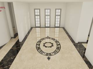 KATAR PROJE, EKM İÇ MİMARLIK EKM İÇ MİMARLIK Floors Marble