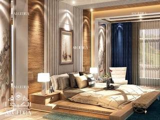 Luxury bedroom design in Dubai, Algedra Interior Design Algedra Interior Design Bedroom