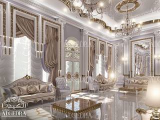 تصميم مجلس على الطراز الكلاسيكي في البحرين, Algedra Interior Design Algedra Interior Design غرفة المعيشة