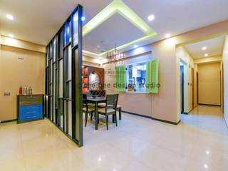 3BHK Creative Interiors, Cee Bee Design Studio Cee Bee Design Studio Glass doors