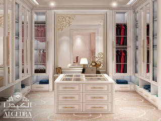 Dressing room in modern villa, Algedra Interior Design Algedra Interior Design Spogliatoio moderno