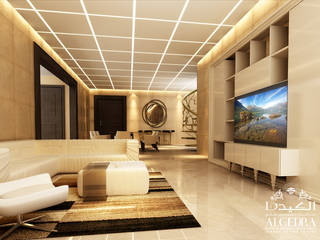 Family room design in Bahrain, Algedra Interior Design Algedra Interior Design Salas de estilo moderno