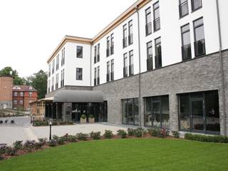 ontwerp en bouw hotel, Het Wolthuis Het Wolthuis Commercial spaces Bricks