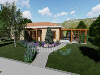 RB Mountain House, Notılus Landscape Desıgn Ltd. Notılus Landscape Desıgn Ltd. Casitas de jardín