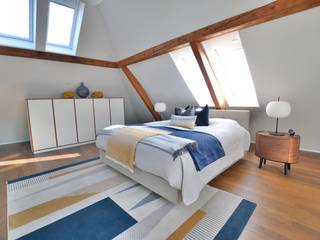 Dachwohnung Zürich, Select Living Interiors Select Living Interiors BedroomWardrobes & closets Blue