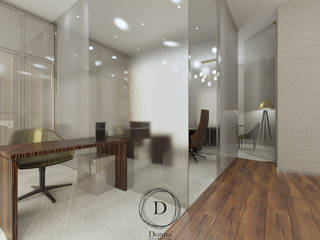 Escritório Empresarial , Donna - Exclusividade e Design Donna - Exclusividade e Design Modern study/office