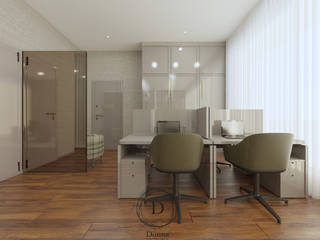 Escritório Empresarial , Donna - Exclusividade e Design Donna - Exclusividade e Design Modern study/office