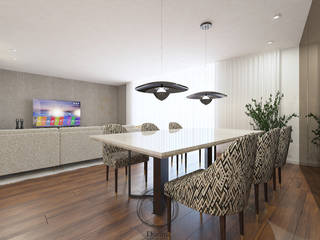 Donna - Exclusividade e Design Ruang Makan Modern