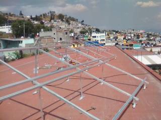 SISTEMA FOTOVOLTAICO DE AHORRO DE ENERGÍA ELÉCTRICA INSTITUTO HIDALGO Toluca Edo. Mex., SOSEL SAS DE CV SOSEL SAS DE CV Ticari alanlar