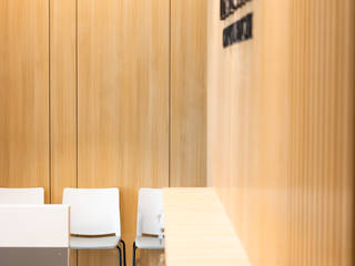 Diagnosis, RATYNSKI DESIGN & BUILD RATYNSKI DESIGN & BUILD Commercial spaces Wood Wood effect