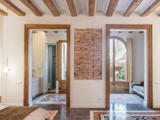 APARTAMENTO CARME, Jofre Roca Taller d'Arquitectura Jofre Roca Taller d'Arquitectura Modern style bedroom