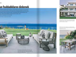 Bodrum Türkbükü B.A. Projesi , AR+P Mimarlık AR+P Mimarlık Moderne balkons, veranda's en terrassen Hout Hout