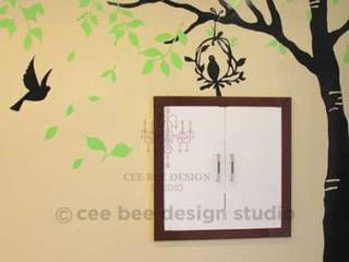 Contemporary Indian Design Apartment, Cee Bee Design Studio Cee Bee Design Studio Salas modernas