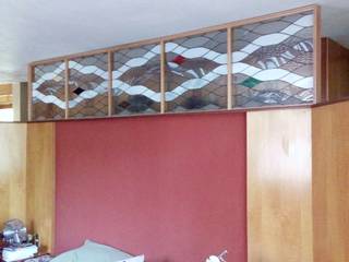 División en recámara, residencial, MKVidrio MKVidrio Classic style bedroom Glass Transparent