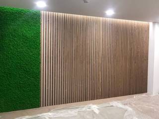 Стабилизированный мох, озеленение, фито-стена, Brus Decor Brus Decor Taman interior