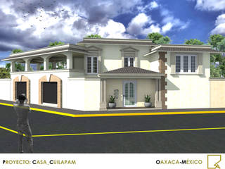 CASA_CUILAPAM, ADCA CONSTRUCCIÓNES ADCA CONSTRUCCIÓNES منزل ريفي أسمنت