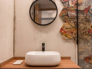 Project 4Room BTO Bukit Batok "Eclectic", Chapter 3 Interior Design Chapter 3 Interior Design Eclectic style bathroom