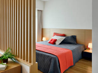 Nüans İstanbul, Leyla Köken Mimarlık Leyla Köken Mimarlık Modern style bedroom Wood Wood effect