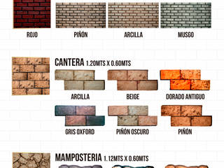 Nuestro Catalogo de Productos, EL CÉSAR DISEÑO EN ACABADOS Y DECORACIÓN EL CÉSAR DISEÑO EN ACABADOS Y DECORACIÓN Modern walls & floors Stone
