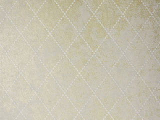 A Geometric Glittery Wallpaper Design With A Diamond Pattern, Mineheart Mineheart Murs & Sols originaux