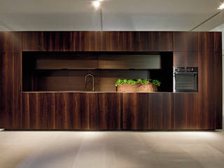 Kitchen Model - HT50, Eurocasa Eurocasa Dapur Minimalis Kayu Wood effect