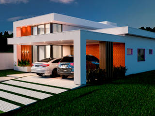 Residencial SM, Marcelle de Castro - arquitetura|interiores Marcelle de Castro - arquitetura|interiores منازل