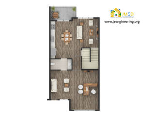 Floor Plan Rendering Services for Real Estate Business, JMSD Consultant - 3D Architectural Visualization Studio JMSD Consultant - 3D Architectural Visualization Studio ArtworkPictures & paintings Wood Brown