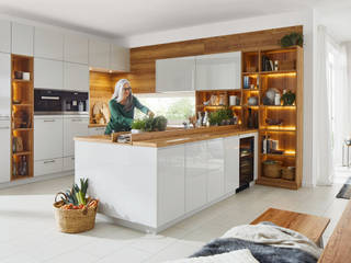Attraktive Familienküche von Global mit Kochinsel, Spitzhüttl Home Company Spitzhüttl Home Company Moderne Küchen