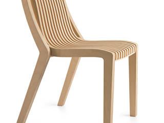 Radius Seating Range, minima minima Minimalist dining room Plywood