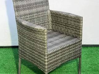 Sala Turín, Hr Rattan y Decoración Hr Rattan y Decoración Hiên, sân thượng phong cách hiện đại Nhựa tổng hợp Brown