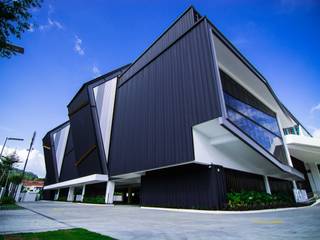 RELAU SPORTS COMPLEX, Mei Ee Architect Mei Ee Architect Commercial spaces