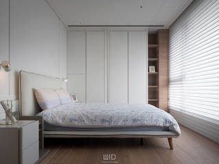 味廊 Original Gallery, WID建築室內設計事務所 Architecture & Interior Design WID建築室內設計事務所 Architecture & Interior Design Small bedroom