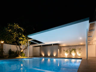 DS Pavillion, SGMN Architects SGMN Architects Piscinas de jardim