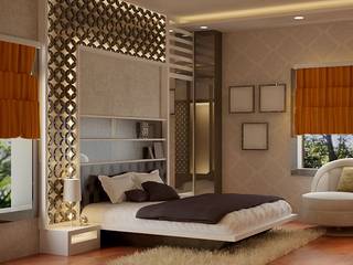 Kolkata, Ambuja Bye pass, home renovation and home decor, interior designs , Itzin World Designs Itzin World Designs Modern style bedroom Solid Wood Multicolored