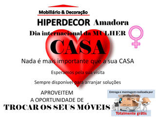 Dia da Mulher, Móveis Hiperdecor Móveis Hiperdecor Moderne huizen