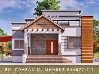 3BHK SINGLE FAMILY HOUSE AT MALSHIRAS NEAR PUNE, Nakshatra Construction Nakshatra Construction Single family home
