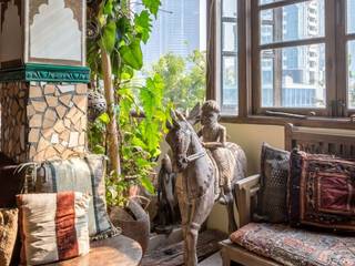Worli Residence, Mumbai, Inscape Designers Inscape Designers Eclectic style living room