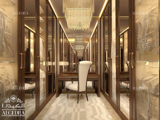 Elegant dressing room in luxury villa, Algedra Interior Design Algedra Interior Design Closets de estilo moderno